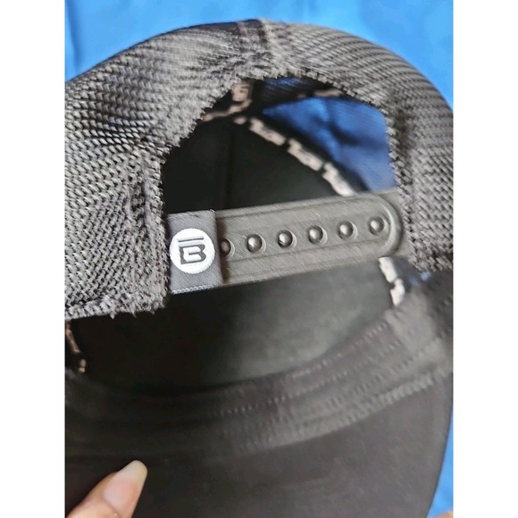 BOTE Stand Up Paddle Board Hat BLACK ON BLACK Adjustable Snapback Baseball Cap - Picture 5 of 5